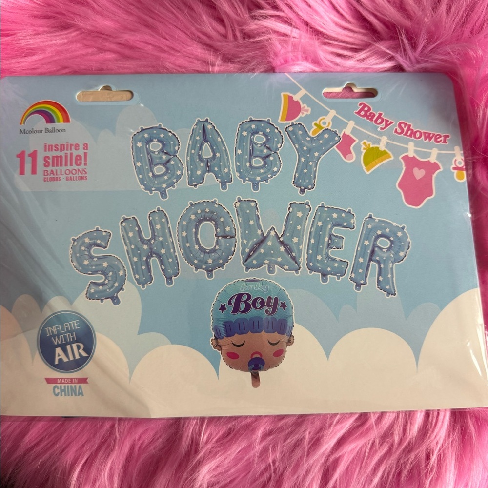 Baby Shower Boy foil ballon new‎